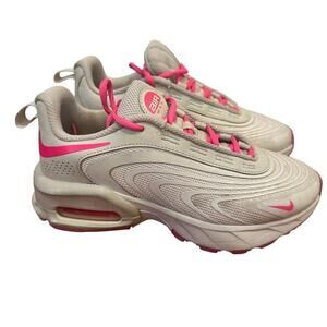Nike Air Max Fire Sneaker sz 3.5 Youth Grey Pink Nike Sneakers